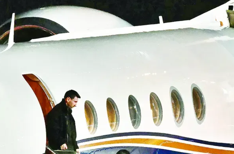 Messi in Rosario for his father's last farewell
