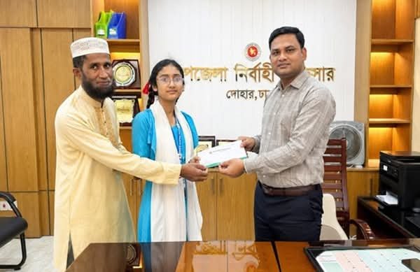 স্বপ্নের পথে একধাপ এগিয়ে দোহারের হাসিবা চৌধুরী লামহা