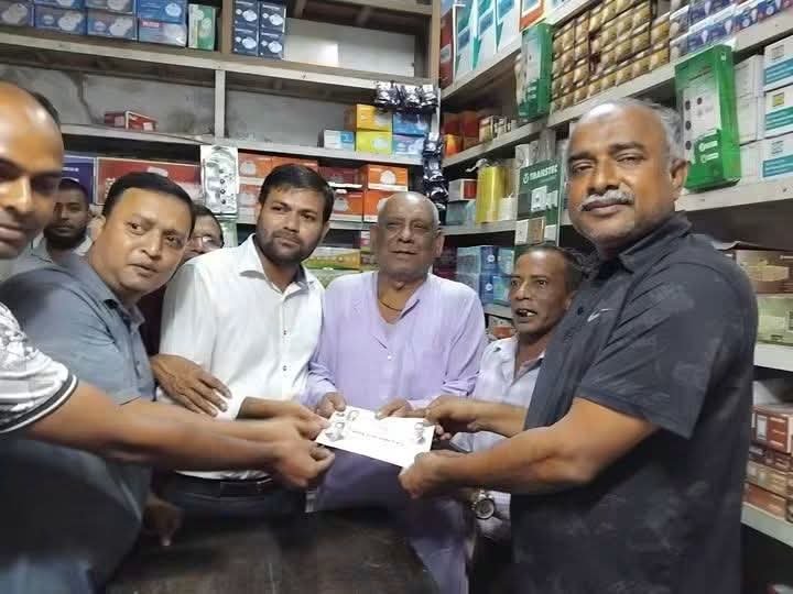 জন্মাষ্টমী উপলক্ষে কোম্পানীগঞ্জে এমপি ফখরুল ইসলামের অনুদান হস্তান্তর