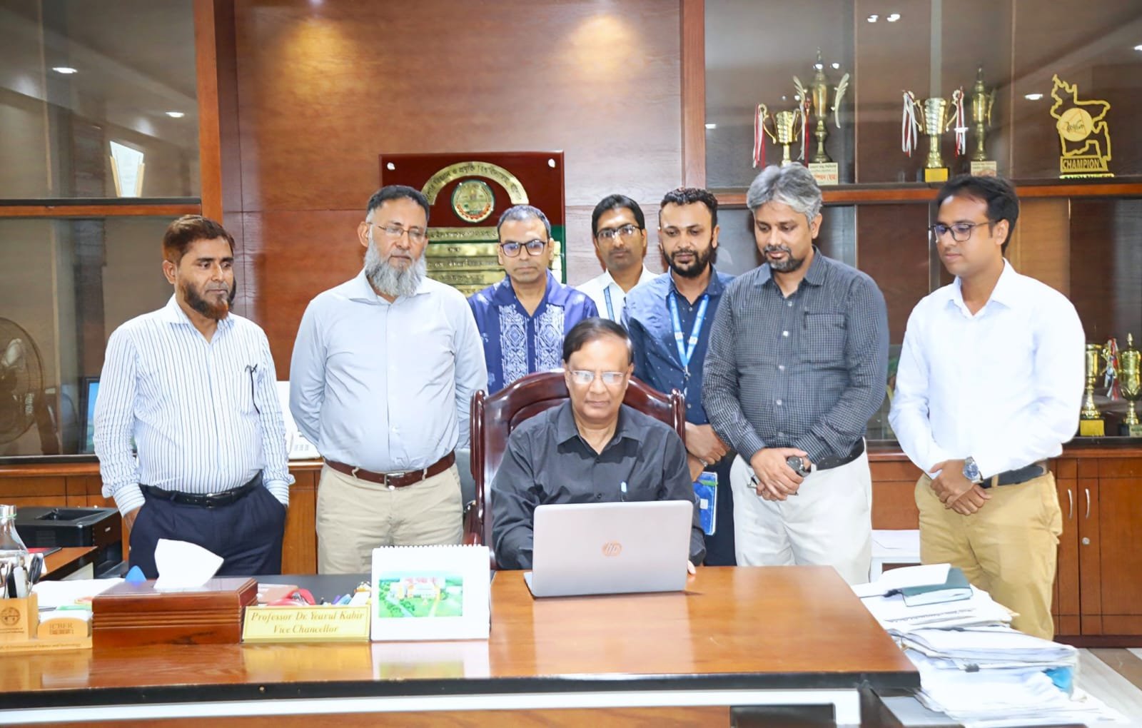 পাবলিক বিশ্ববিদ্যালয়গুলোর মধ্যে প্রথম সার্ভিস চার্জ বিহীন ডিজিটাল অটোমেশন পেমেন্ট পদ্ধতি চালু করল যবিপ্রবি