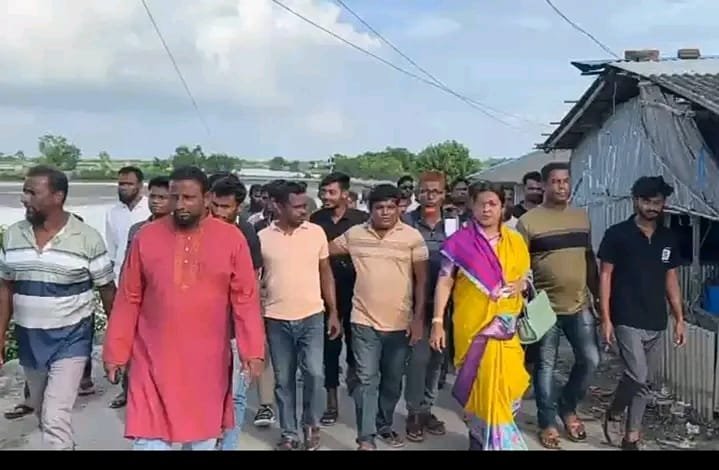 দেলুটী ইউনিয়নের ইতিহাসে প্রথম নারী চেয়ারম্যান প্রার্থী তমা বিশ্বাস